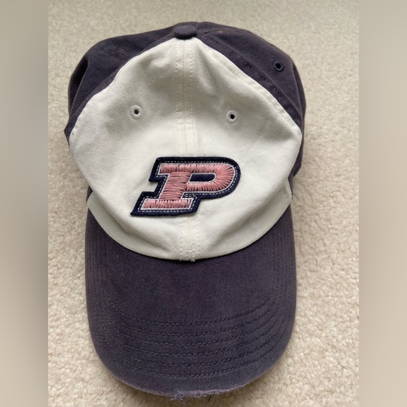 Purdue University Women’s Baseball Cap with Embroidered Fast P Logo - Picture 1 of 3